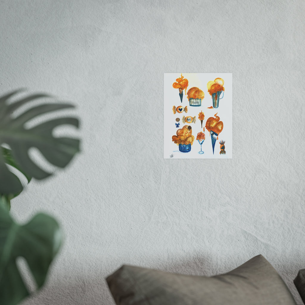 OrangeSicle Dreams | Collectible Fine Art Print