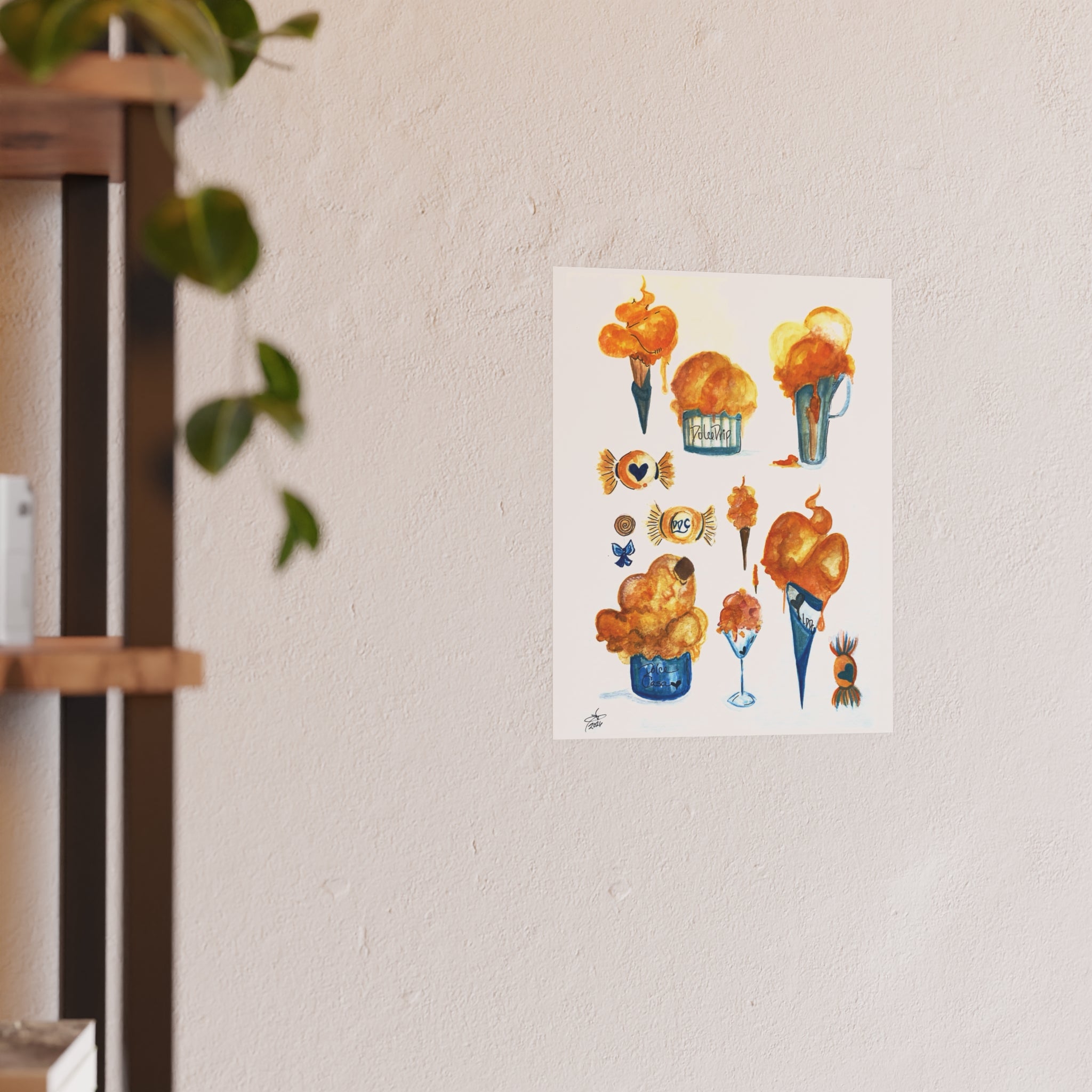 OrangeSicle Dreams | Collectible Fine Art Print