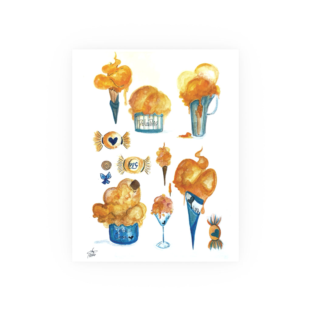 OrangeSicle Dreams | Collectible Fine Art Print