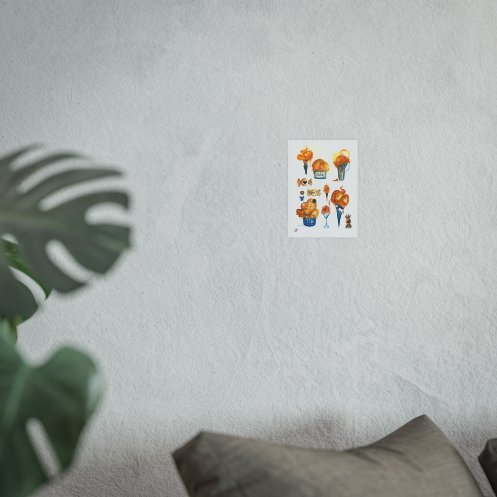OrangeSicle Dreams | Collectible Fine Art Print