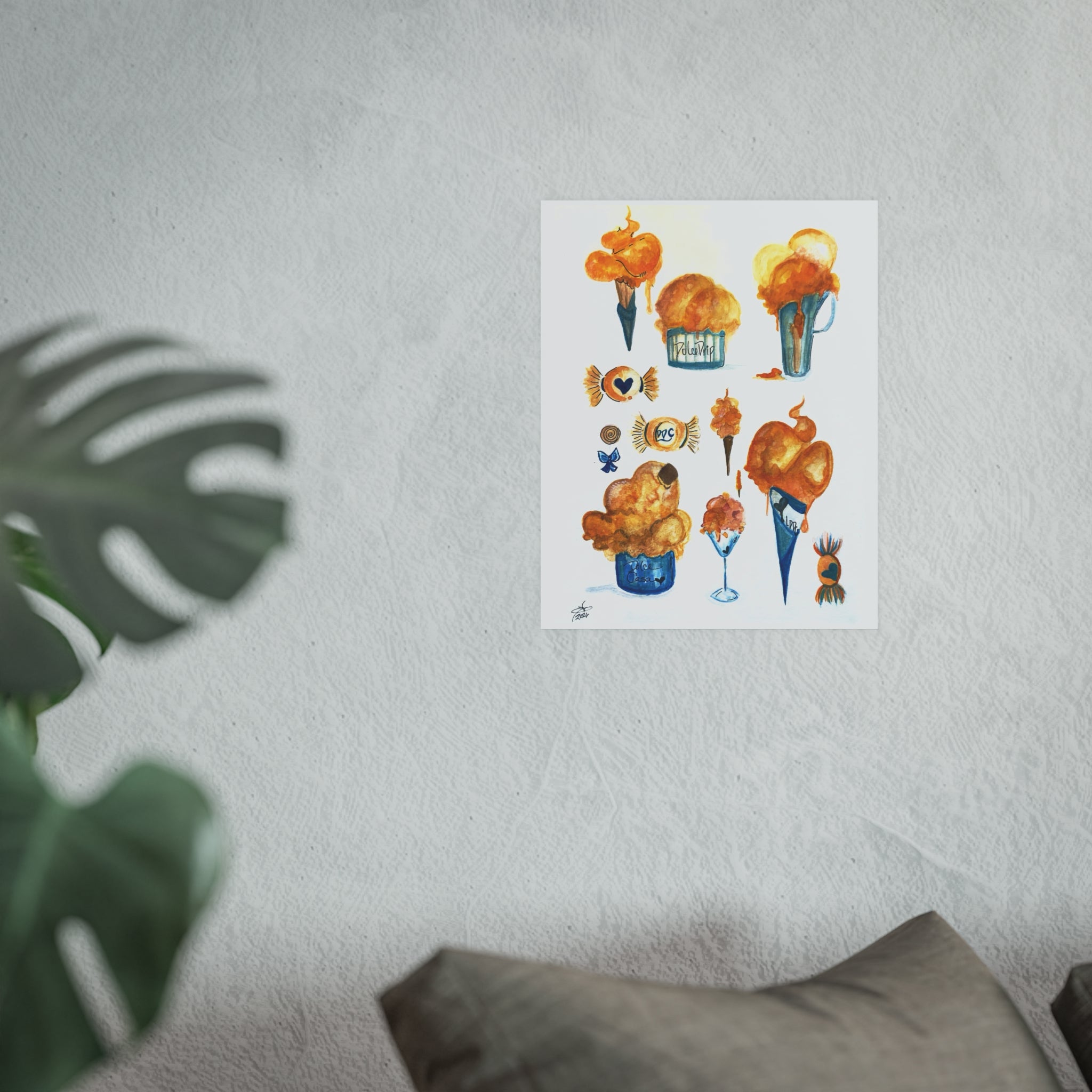 OrangeSicle Dreams | Collectible Fine Art Print