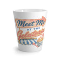 Meet Me at the Gelateria Latte Mug Vintage Ice Cream Sign Coffee Cup